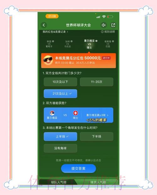 世界杯竞猜平台：赛事期间最受追捧的热门平台